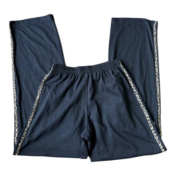 NWT Otomix t shirt short sleeve matching bottoms black cheetah cotton size small - Picture 5 of 16